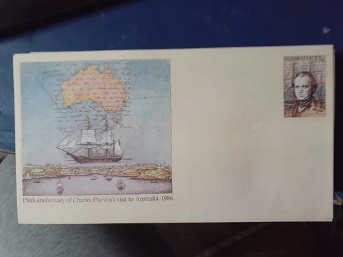 Australia 1986 anniv charles darwin visit to australia PSE