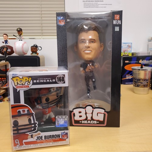 Joe Burrow "Ultimate Collectors Combo" FOCO Big Heads Bobblehead und Funko Pop - Bild 22 von 23