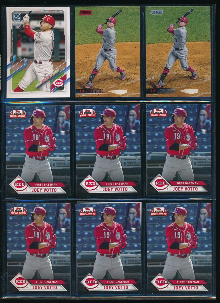 Lot (10) Joey Votto #8 31 275 Topps 2021 Cincinnati Reds