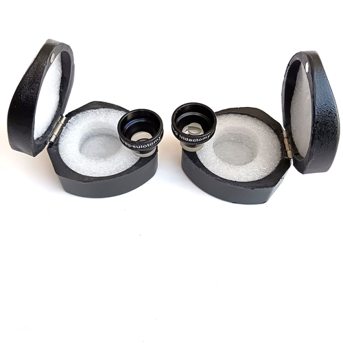Obiettivo YAG Iridectomy & YAG Capsulotomy colore nero con scatola e manuale - Foto 8 di 16