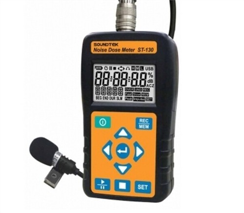 Geräuschdosismessgerät Tenmars USB Datenlogger Schallpegelmessgerät ST-130 qi - Bild 2 von 2