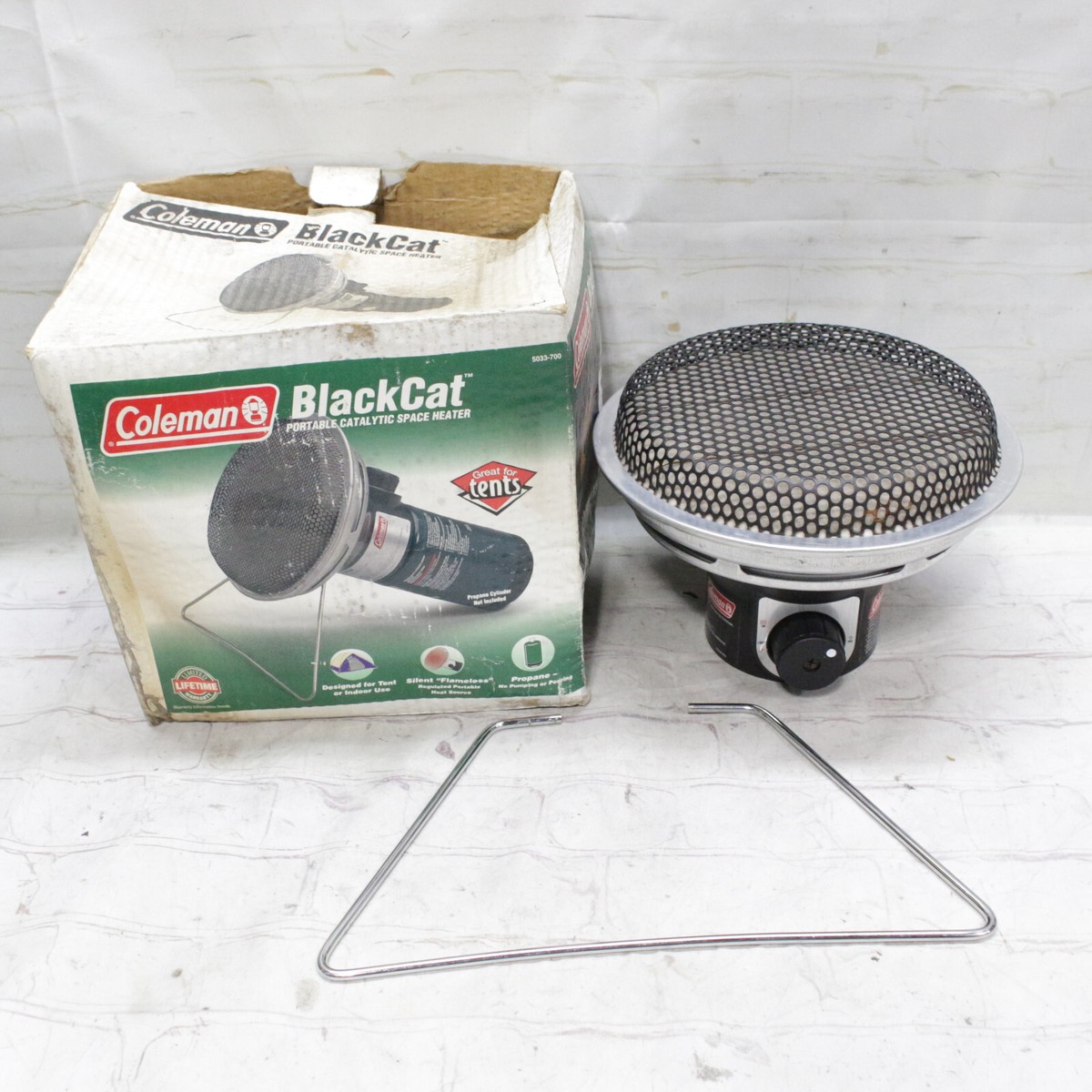 Coleman Black Cat Portable Catalytic Space Heater 5033 700