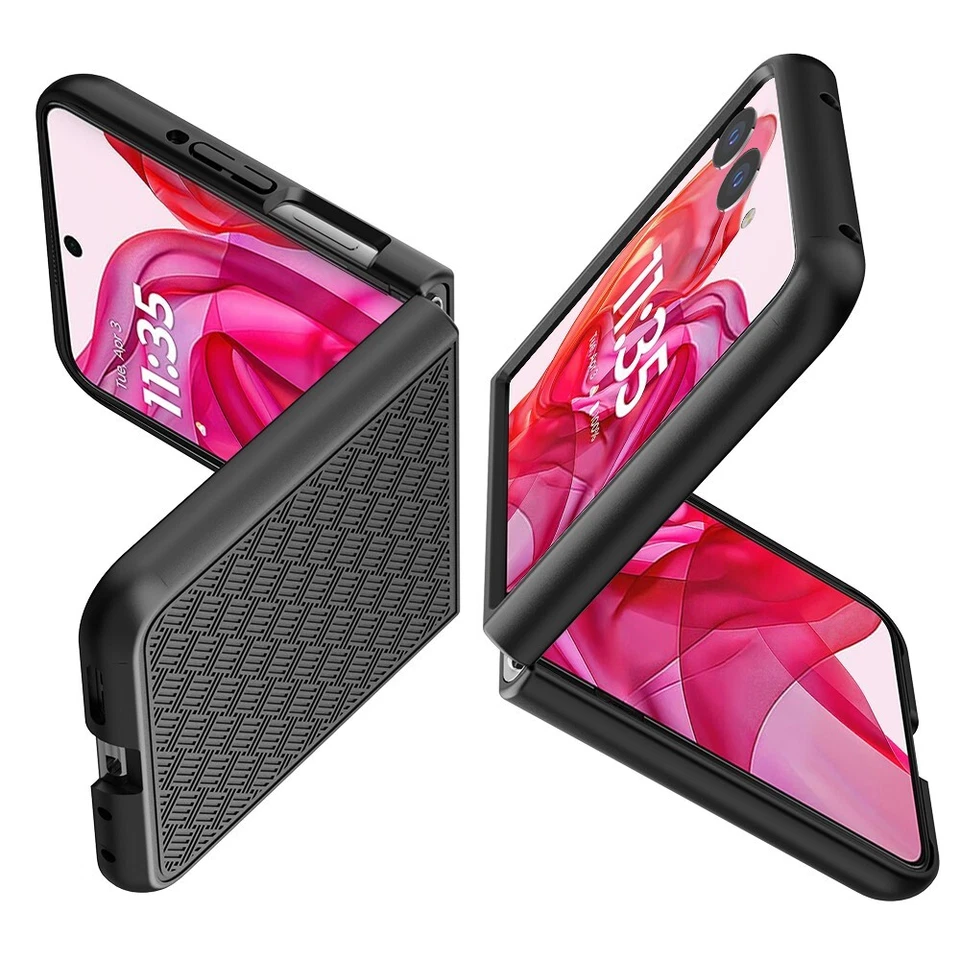 For Motorola Razr 2024/Razr Plus Belt Clip Phone Case with Holster + Sceren - Image 3 of 4