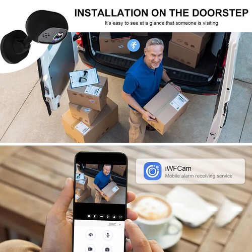 Wireless WiFi Home Security HD Camera Night Vision Two-way Audio Home Cameras - Picture 13 of 15