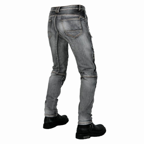 Motorrad Jeans Retro mit CE-Protektoren Knie Kevlar Damen & Herren - Bild 4 von 18