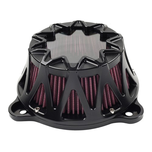 Air Cleaner Intake Filter Fit Harley Touring Road King Street Glide 2008-2016 - Picture 3 of 11