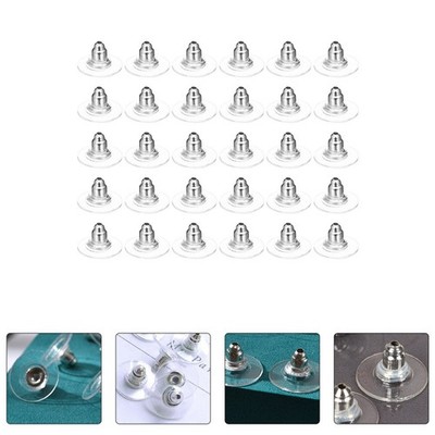 300 Stück Kugeln Kopf ohrring Back Plug Ohrstecker Ohrringstopper Ohrring