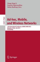 Ad-Hoc, Mobile, And Wireless Networks Xiang-Yang Li