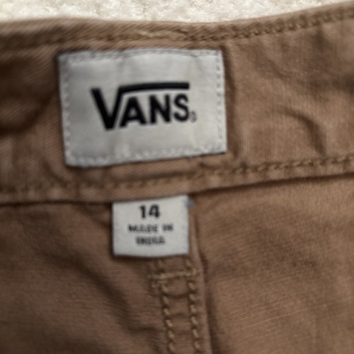 Lot Of 3 Vans Boys Shorts Size 14 Vanphibian Black Tan Brown Cargo EUC - Picture 11 of 24