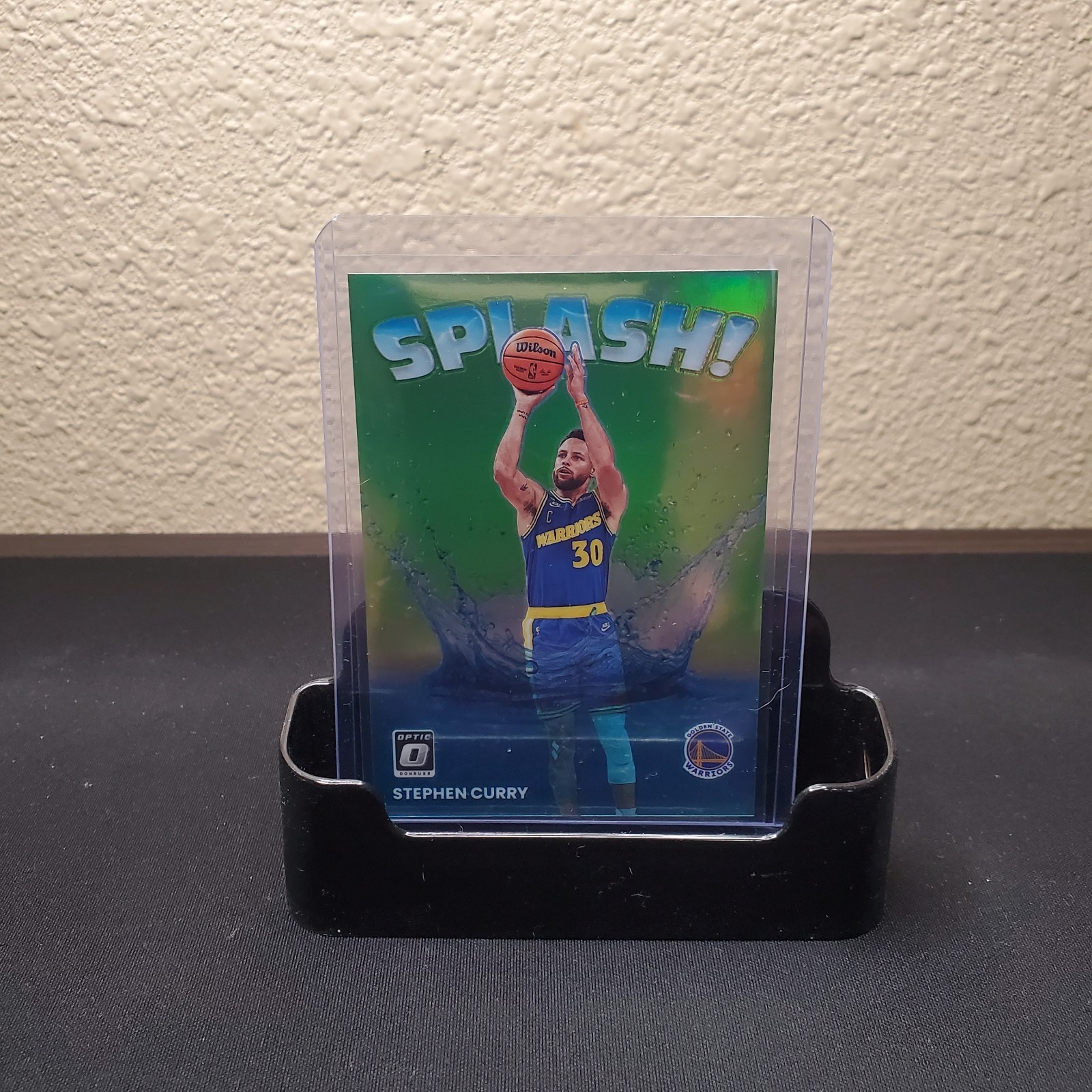 2022-23 Panini Donruss Optic- Stephen Curry Splash! Lime Green /149 