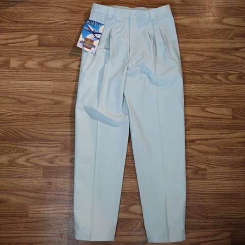1980’s Levis Polyester, Mens , Deadstock Trim Cut Wild Blue Size 32x32 Vintage - Picture 1 of 10