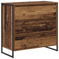 Sideboard Altholz 79X36X75,5 Cm Kommode Landhausstil Vintage
