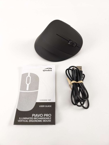 Ergonomiczna bezprzewodowa mysz pionowa SpeedLink PIAVO PRO 3200dpi | towar B - Zdjęcie 7 z 7