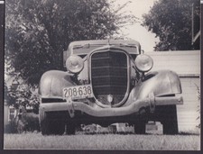1934 Dodge 1938 Wi Plate 208-638 Vernacular Photo 1934 Dodge 1938 Wi Plate 208-638 Vernacular Photo