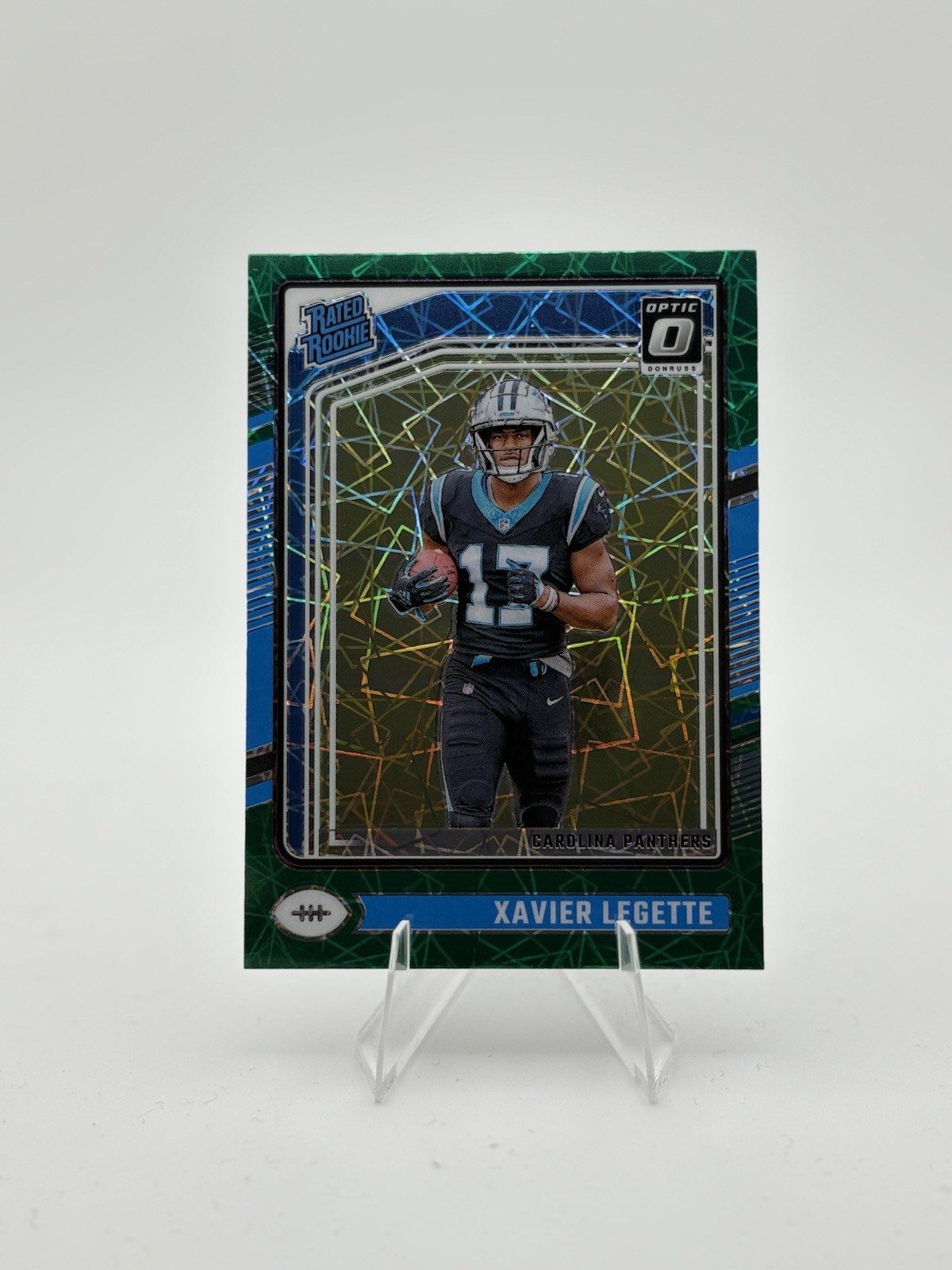 2024 Panini Donruss Optic - Rated Rookie Xavier Legette #299 Green Velocity