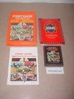 STREET RACER game in box w/ manual - ATARI 2600 system