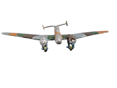 Avion Bi-Moteur Potez 630 1/200 WWII Camouflé Aluminium France Bon État B384 - Afbeelding 1 van 10