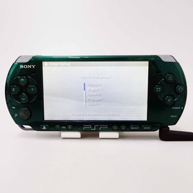 Playstation Portable Spirited Green PSP 3000SG Sony Limited Console Japan used