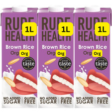 Image of Rude Health Organic Brown Rice Drink Longlife 1x3L