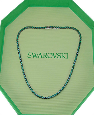 NEW 100% Authentic SWAROVSKI Ruth Sparkle Green Matrix Tennis
