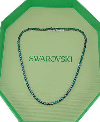 SWAROVSKI Matrix ペンダント　グリーン NEW 100% Authentic SWAROVSKI Ruth Sparkle Green Matrix Tennis