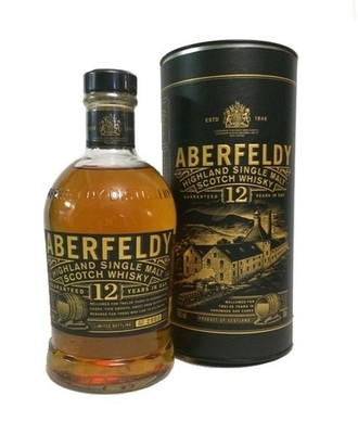 (52,06 /l) Aberfeldy 12 Jahre Highland Single Malt Scotch Whisky 40% 0,7l Flasch