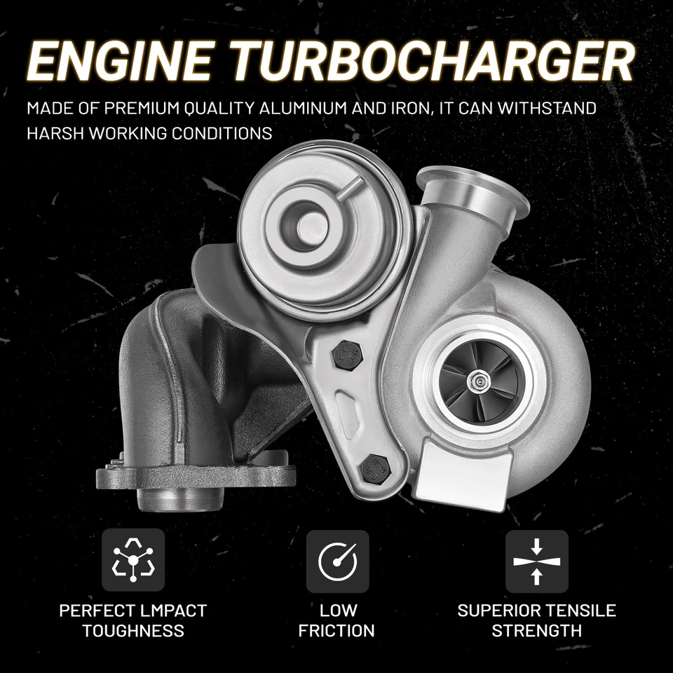 Juego de 2 turbocompresores aptos para BMW 135i 335i 2006 2007 2008 2009 2010 2011 Foto 4 de 4
