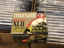 Maxell XLII 90 High Bias Audio Cassette - 139473 (5 Pack)