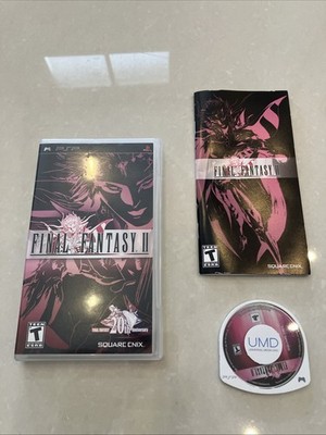 Final Fantasy II 20th Anniversary PSP CIB Complete w/ Manual & Reg Card Tested