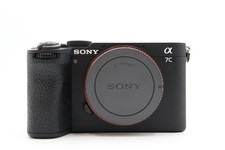 Sony a7C II Mirrorless Camera Black ILCE-7CM2/S Near Mint Shutter Count 611