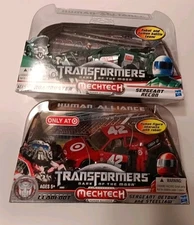 Transformers Dark Of The Moon Human Alliance Roadbuster And Leadfoot.