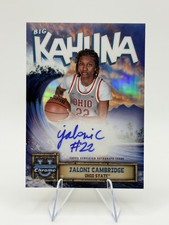 2024-25 Bowman University Chrome - The Big Kahuna Autographs - Jaloni Cambridge