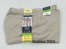 Kenneth Cole Reaction Men's Techni-Cole Slim-Fit Pants, Tan, Size 32X34