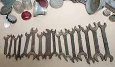 Job lot Vintage Automotive Slimline spanners & more British Standard collectable
