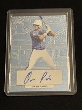 2023 Leaf Perfect Game Owen Paino Just Auto #GA-OP1, Serial #1/2