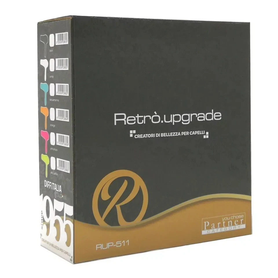 Phon Professionale Retro' Upgrade Rup-511 2000W colore NERO leggero ergonomico - Immagine 2 di 2