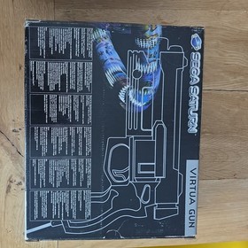 Sega Saturn the House of the Dead Virtua Gun Boxset Complete RARE