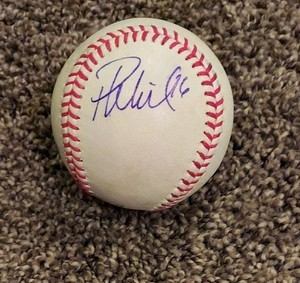 Patrick Wisdom Signed Autographed Baseball Ball Chicago Cubs