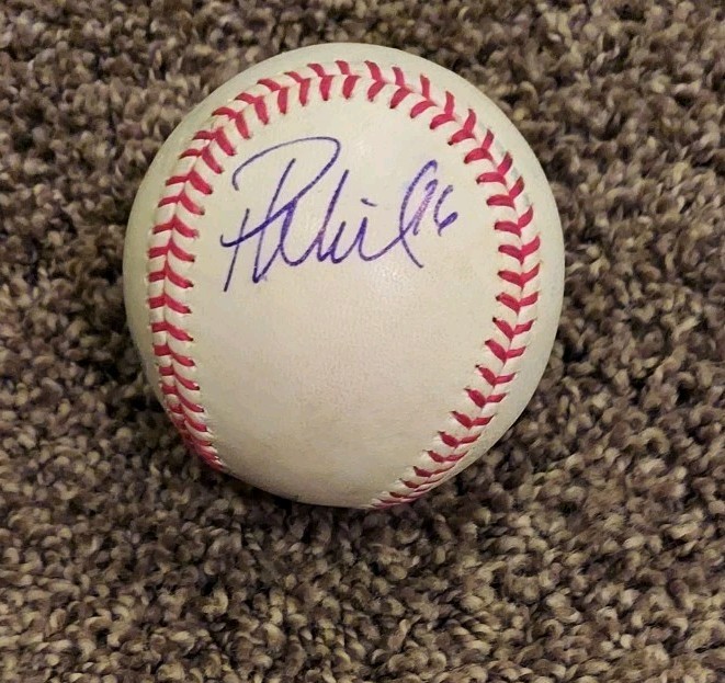 Patrick Wisdom Signed Autographed Baseball Ball Chicago Cubs