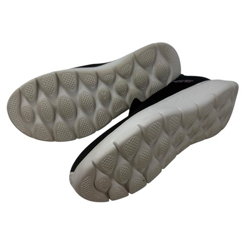 Skechers Slip-Ins Go Walk Womens Size 11 Wide Shoes Black Hands Free Sneakers - Picture 3 of 8