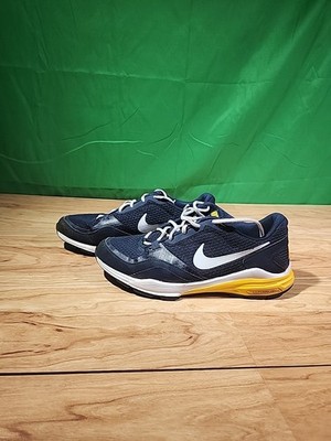 Nike Lunar Edge 12 Lunarlon Sz 11 USM Black/Yel Running Cross Training Athletic