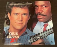 Lethal Weapon 2 Laserdisc 1989 Mel Gibson Danny Glover Widescreen Edition