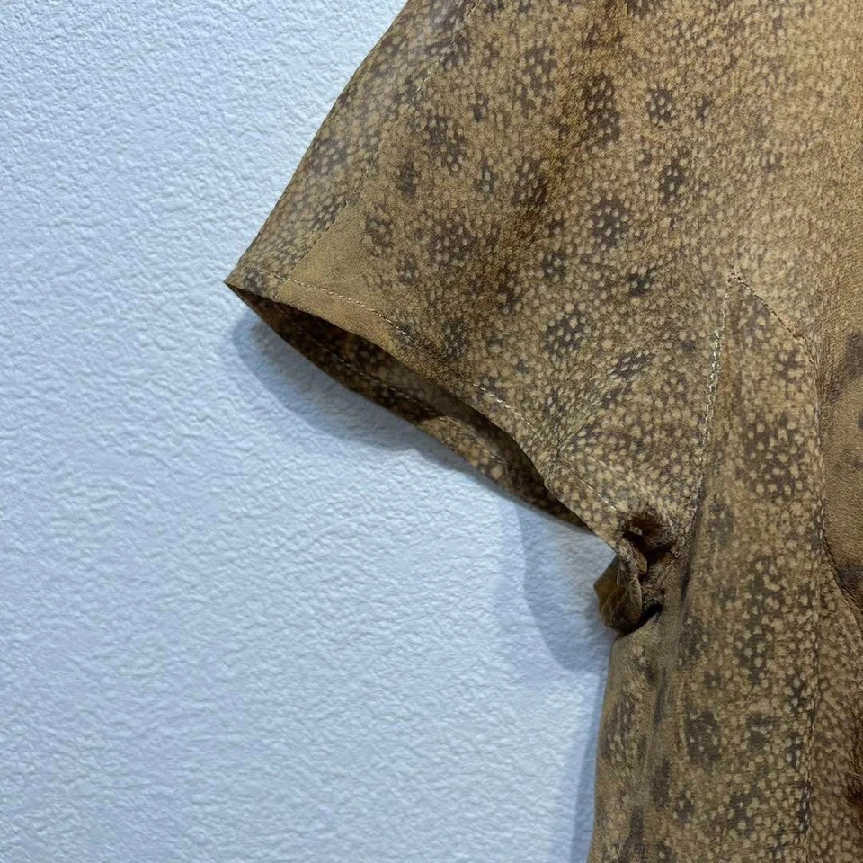 Salvatore Ferragamo Conjunto Falda Estampado Leopardo Italia Mujer Talla 38 Foto 4 de 4