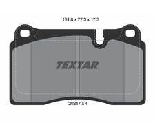 TEXTAR Bremsbelagsatz für Land Rover Ranger Rover 3 L322 Rover Sport L320 vorne