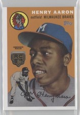 2020 Topps Rookie Card Retrospective Logo Medallions Hank Aaron #RCR-HA HOF ry5. rookie card picture