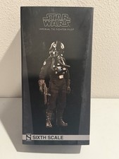 Sideshow Collectibles Star Wars ROGUE ONE Tie Fighter Pilot 1 6 Figure Hot Toys