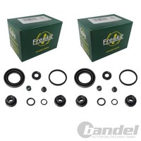 2X Frenkit Reparatursatz Bremssattel Hinten Passend FüR Hyundai Veloster