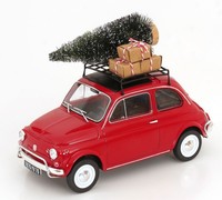 1:18 Norev Fiat 500L Christmas Edition 1968 Red