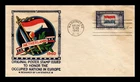 US COVER NETHERLANDS OVERRUN COUNTRIES FDC SCOTT 913 STAEHLE CACHET