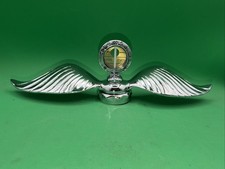 Model A Ford Vintage Large Wing Radiator Cap Motometer Hood Ornament 1928 1929 Model A Ford Vintage Large Wing Radiator Cap Motometer Hood Ornament 1928 1929